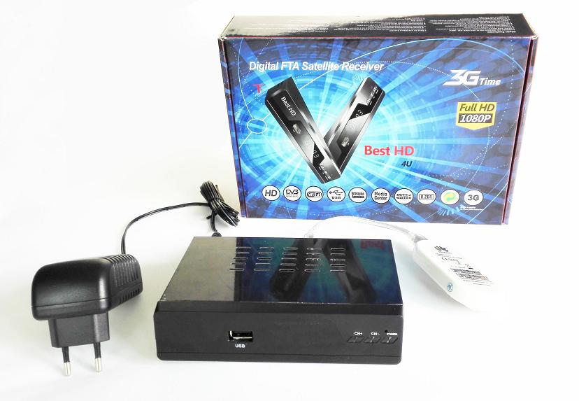 Wholesale New Arrival Digital Best HD 4U Decoder,FTA Satellite Receiver from china suppliers