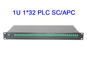 Wholesale 1U 1x32 Fiber Optical PLC Splitter Module Rack Mount Digital Low insertion loss from china suppliers