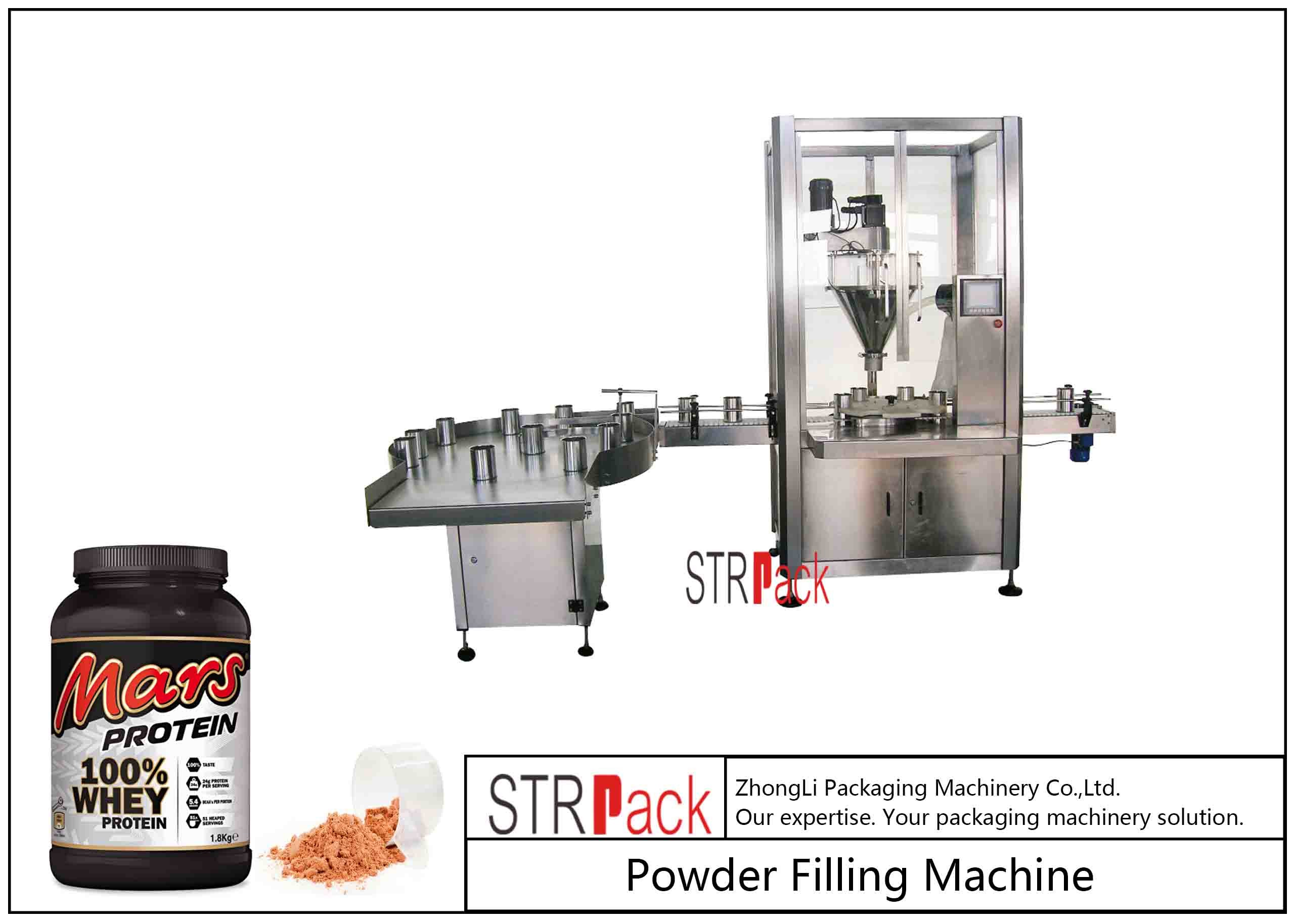 Wholesale 50g-5000g Stable Automatic Powder Filling Machine , Chemical Powder Packing Machine  from china suppliers