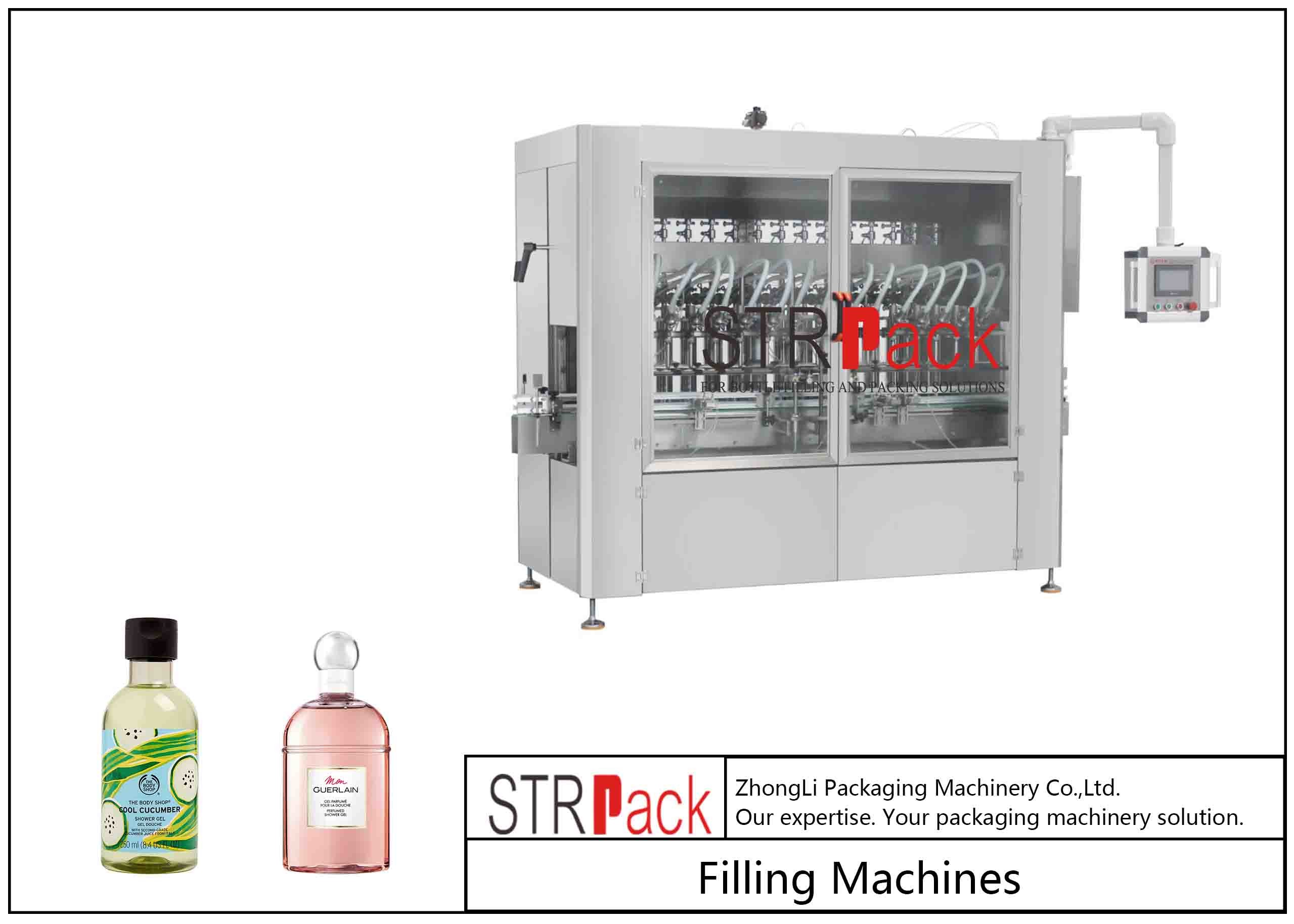 Wholesale 5L Bottle Shower Gel Paste Filling Machine With 16 Filling Nozzles from china suppliers