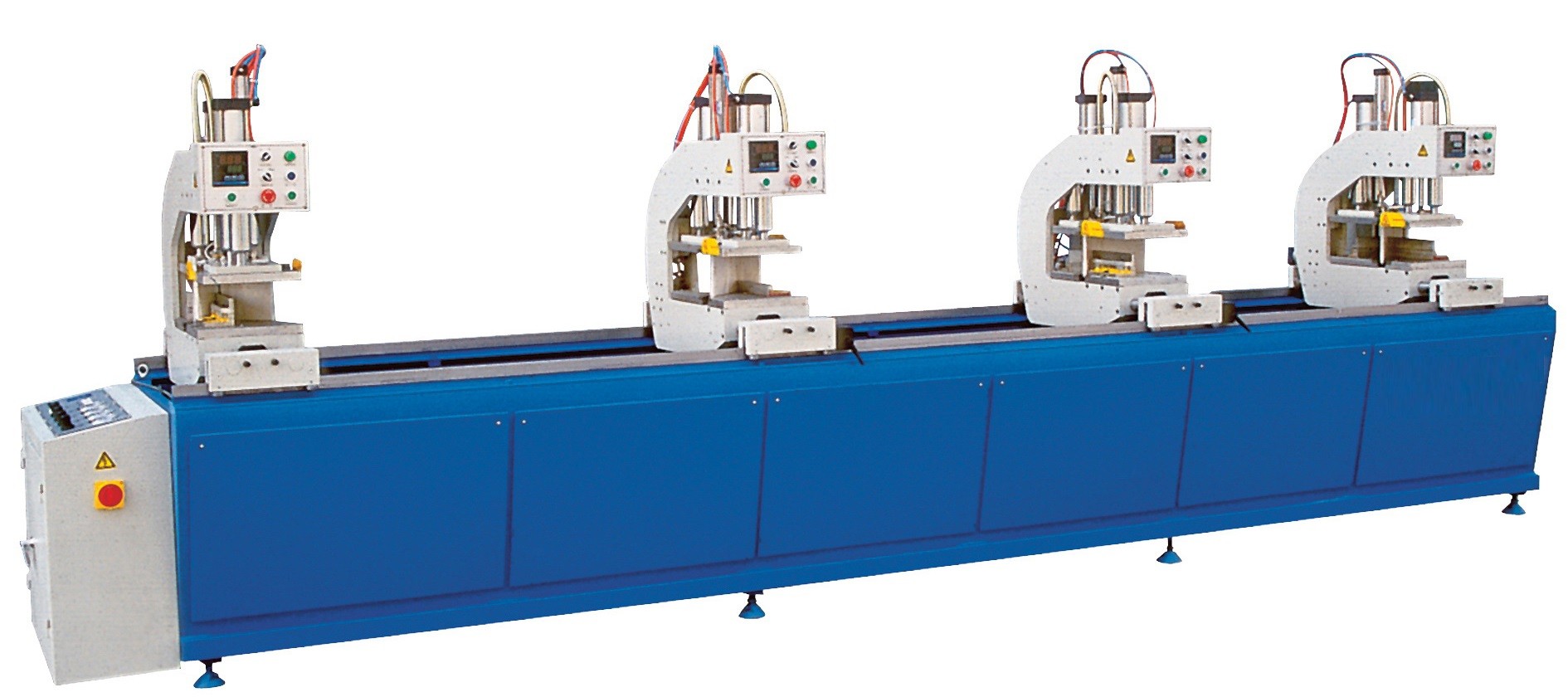 Wholesale Blue Auto UPVC Window and Door Machinery Four Head Welding Equipment from china suppliers