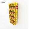 Buy cheap Custom 4-Tiers Yellow Metal Food Display Rack Design for Sale from wholesalers
