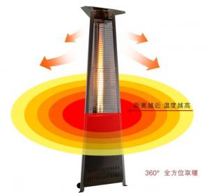 Wholesale Rock Crystal Tube Triangle Patio Heater For Garden 1.5mm Nozzle 540g/Hr Flux from china suppliers
