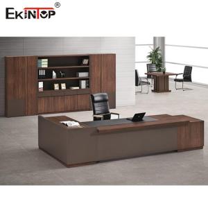 Wholesale Modern L Shaped Office Desk Furniture For Director Manager CEO Boss ODM from china suppliers