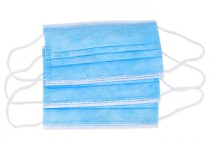 Wholesale Waterproof Hanging Ear Disposable Triple Layer Face Mask from china suppliers
