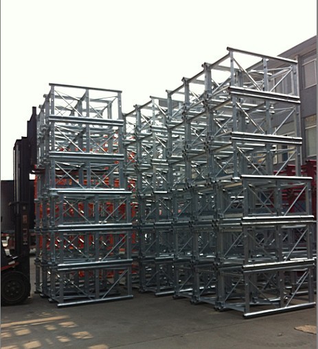 Wholesale Twin Cage Lifting Construction Hoist Parts With counterweight from china suppliers