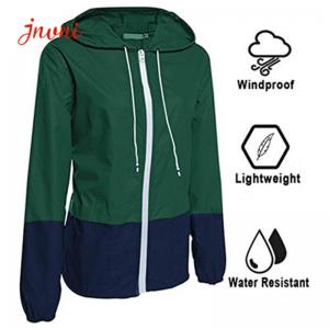 Wholesale Lightweight Waterproof Rain Jackets Packable Outdoor Hooded Windbreaker from china suppliers