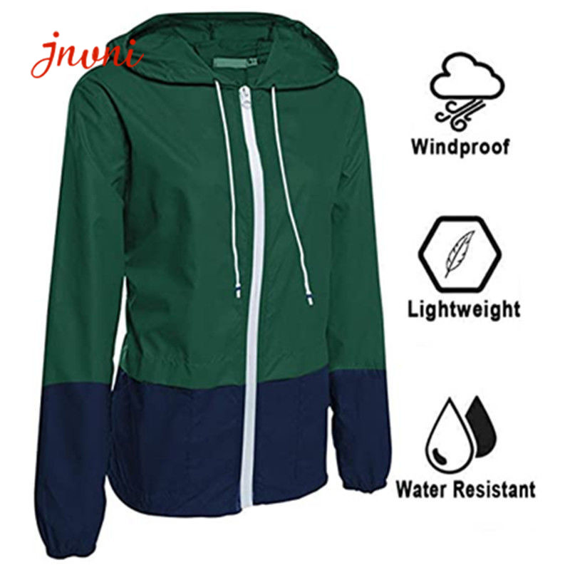 Buy cheap Lightweight Waterproof Rain Jackets Packable Outdoor Hooded Windbreaker from wholesalers