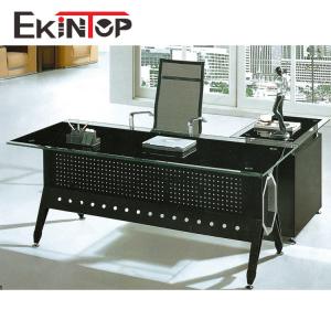Wholesale Commercial Officeworks Glass Desk For CEO Executive Office Room from china suppliers
