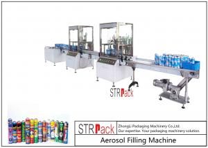 Wholesale High Capacity automatic Aerosol Filling Machine For PU Foam / Pesticide from china suppliers