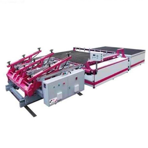Wholesale High Precision Semi Automatic Glass Cutting Machine With Auto Glass Loading / Breaking,Semi-Automatic Glass Cutting Line from china suppliers