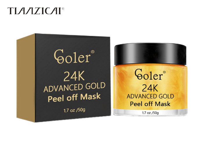 Wholesale 24K Gold  Skin Care Peel Off Mask Rejuvenating Anti Aging Reduces Fine Lines from china suppliers