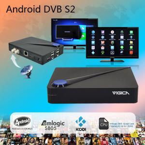 Wholesale high quanlity dvb s2 set top box hd satellite receiver dvb-s2 android 4.0 smart tv box from china suppliers