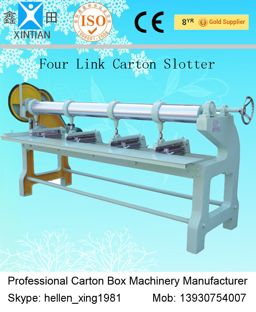 Wholesale Four Link Carton Box Automatic Rotary Slotter Machine 0 - 60 Pieces / Min from china suppliers