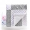 Buy cheap Polar Fleece Soft Baby Blankets For Infants No Filling Colorfast Stitching Color from wholesalers
