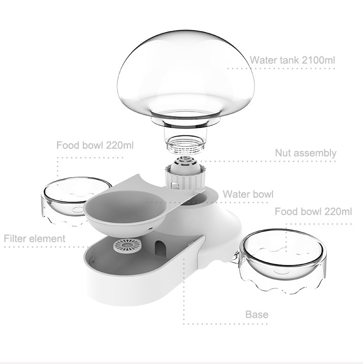 Buy cheap Automatic Smart Pet Water Fountain Bowl Feeder Multifunction from wholesalers