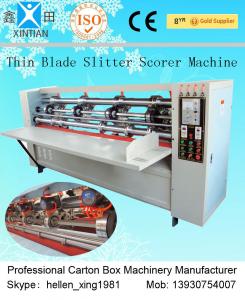 Wholesale Vertical Paper Slitting Carton Cutting Machine With For Pressing / Folding from china suppliers