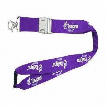 Wholesale Polyester Promotional Lanyard, Silkscreen Printing Logo, Customized Sizes and Colors Welcomed from china suppliers