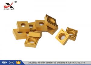 Wholesale CCMT120408 Hard Metal Cemented Carbide Cutting Inserts For Lathe Holder from china suppliers