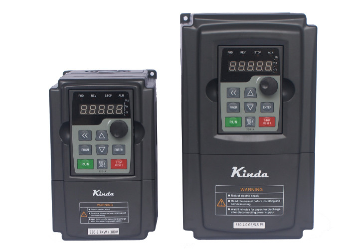 Wholesale 220V 5 HP Single Phase Variable Frequency Drive 4KW High Frequency from china suppliers