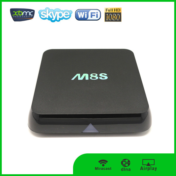 Wholesale NEW Amlogic S812 Quad Core dvb s2 android tv box Google Android 5.1 Android Tv Box m8s from china suppliers