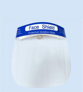 Wholesale Public Area Clear Plastic Face Shield FDA Certificated High Temperature Resistance from china suppliers