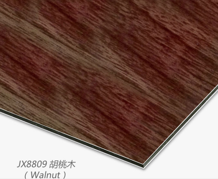 Wholesale Interior Curtain Wall Fireproof Wooden ACP Composite Panel from china suppliers