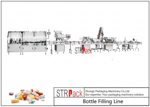 Wholesale Tablet Capsule Bottle Filling Line With Counted Machine And Cotton Inserting Machine from china suppliers