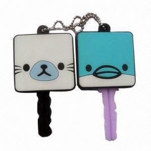 Wholesale Customized Cute Marine Cube Friends Eco-friendly PVC Keycovers, Promotion Premiums from china suppliers