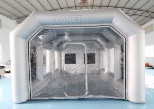 Wholesale 7x4x3m Carbon Filter Paint Inflatable Spray Booth / Portable Car Spray Booth Tent from china suppliers