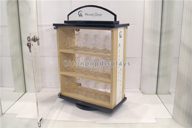 Wholesale Polished Counter Display Racks 30 Pieces Of Clear Acrylic Bracelet Watch Display Showcase from china suppliers