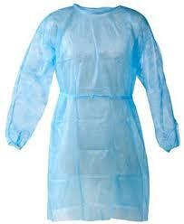 Wholesale White Blue Color Disposable Medical Gowns , Flame Resistant Disposable Coveralls from china suppliers