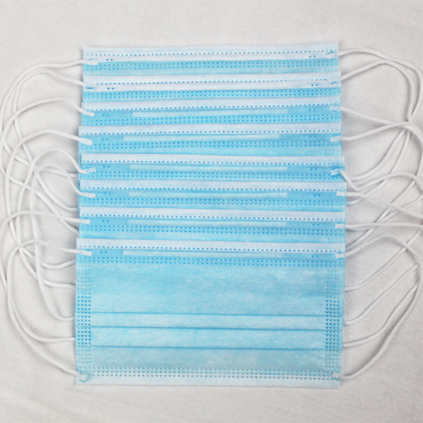 Wholesale Light Blue Anti Spittle Civil Disposable Nose Mask from china suppliers