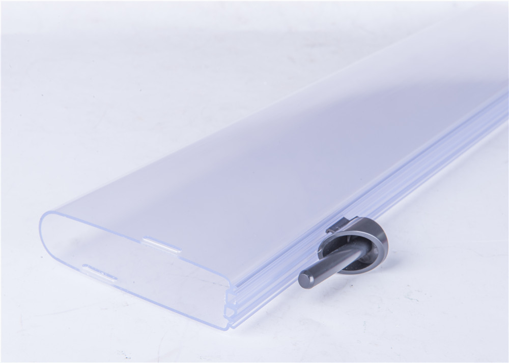 Wholesale Matt / Shiny Surface Plastic Extrusion Profiles For LED Tube Cover from china suppliers