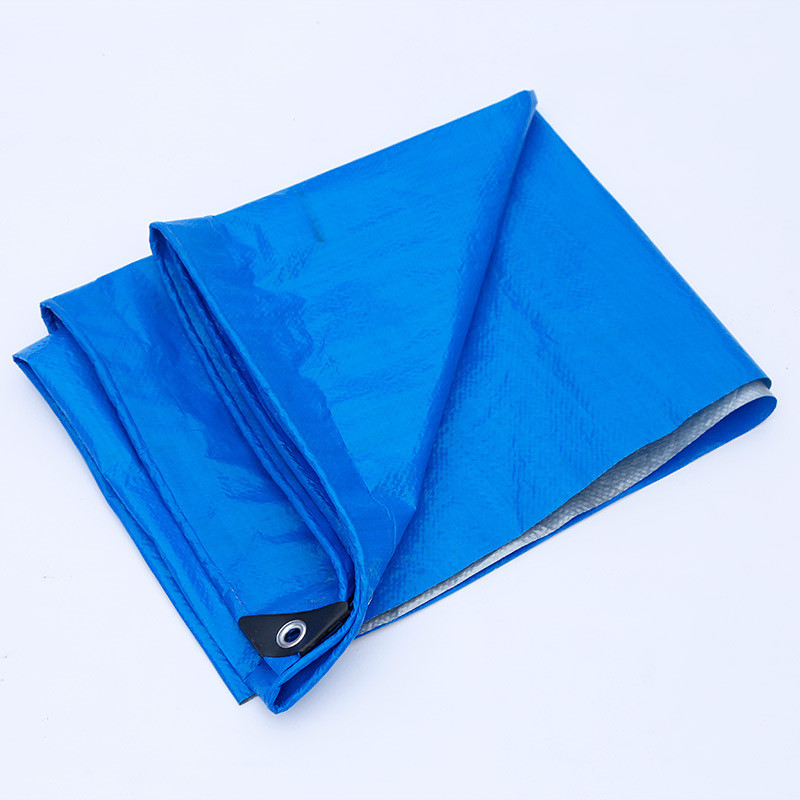 Wholesale Easy Folded PE Tarpaulin Sheet color Customized For Truck Cover / Boat Cover from china suppliers