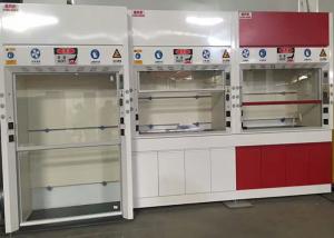 Wholesale 12.7mm Worktops Steel Fume Hood Safe Operation Adjusted Air Volume Up To 0.5m/s from china suppliers