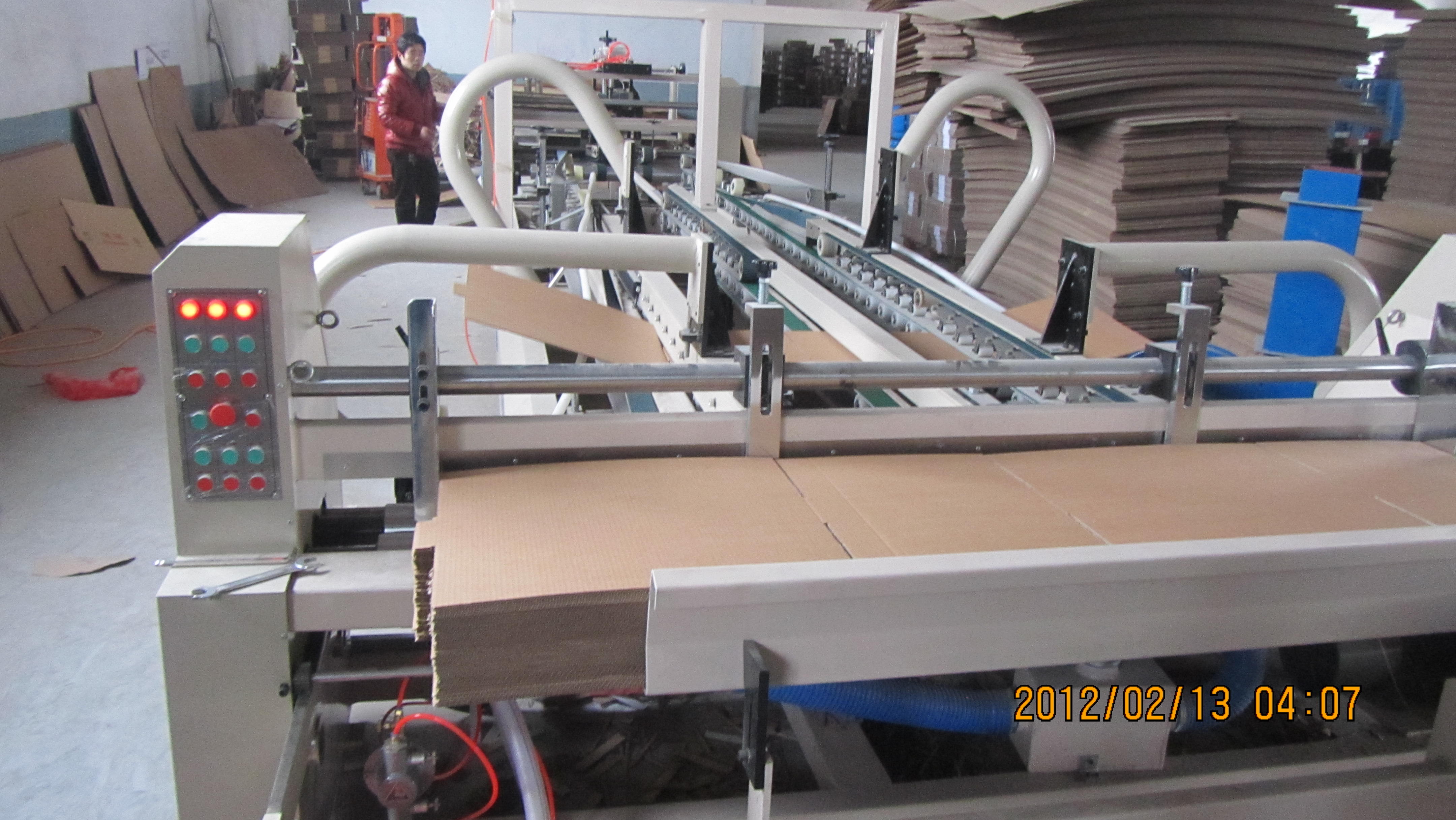 Wholesale Vacuum Feeding Automatic Folder Gluer Machine Of Counter And Stacker Section from china suppliers