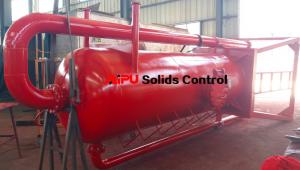 Wholesale Aipu solids control APMGS mud gas separator for sale used in fluids system from china suppliers