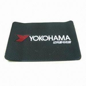 Wholesale Coaster/Cup Pad, Made of Eco-friendly PVC, Measures 170 x 110 x 3mm from china suppliers