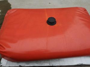 Wholesale Anti Corrosion Orange Big Bag Container , Collapsible Pillow Container Big Bag from china suppliers