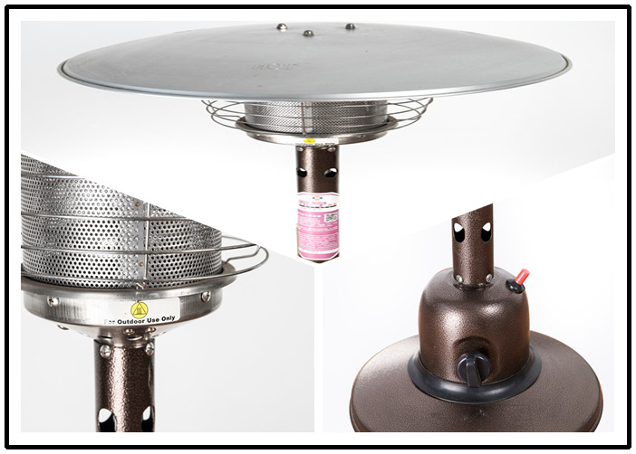 Wholesale 13kW Firesense Deluxe Patio Heater , Commercial Grade Patio Umbrella Heater from china suppliers
