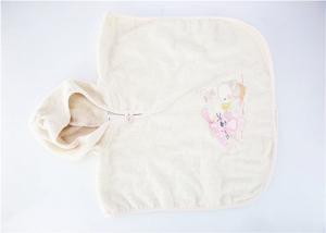 Wholesale 0-9M Toddler Hooded Bathrobe , Water Absorption Babies Towelling Bathrobes from china suppliers