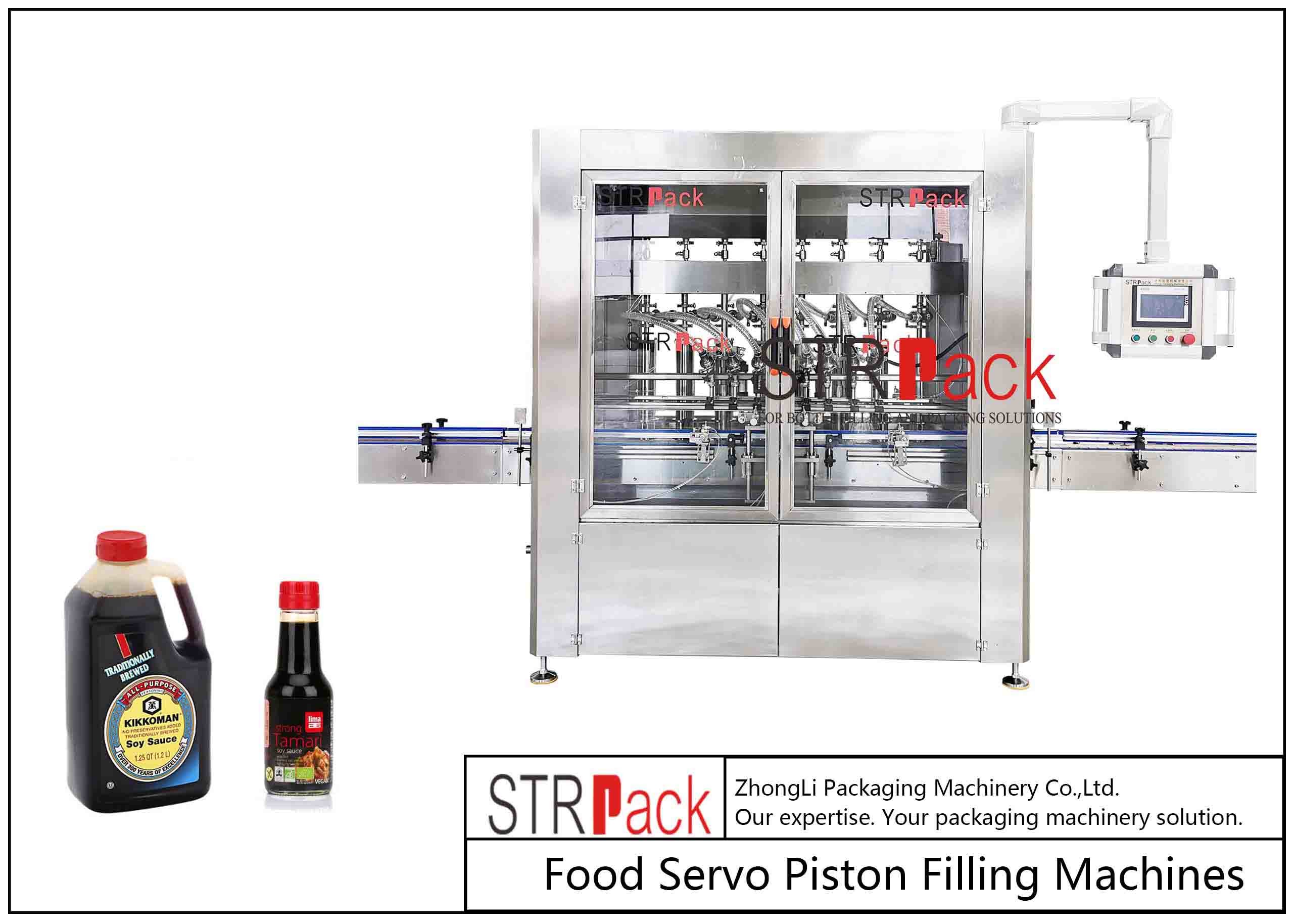 Wholesale Foodstuff Gravity Automatic Liquid Filling Machine AC220V 5000ml from china suppliers
