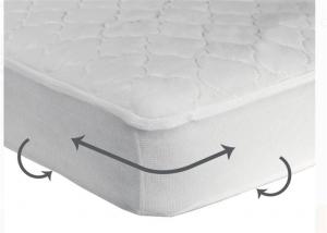 Wholesale Secure Stay Mini Organic Crib Mattress Pad 80% Cotton + 20% Poly 52” X 28” from china suppliers