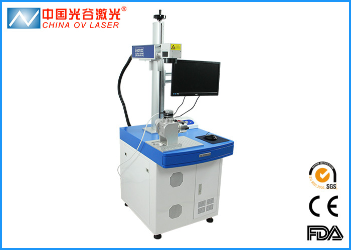 Wholesale 20watts 30watts Mini Table Fiber Laser Marker with Desk for Printing Logos on Metal from china suppliers