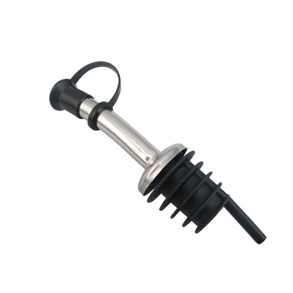 Wholesale Popular wholesale Stainless Steel Pourer with Cork for Ceramic/Olive Oil bottle from china suppliers