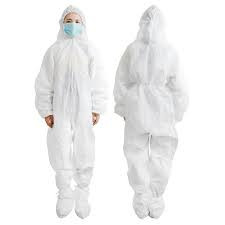 Wholesale Eco Friendly Disposable Isolation Gown , Disposable Coverall Suit Full Coverage from china suppliers