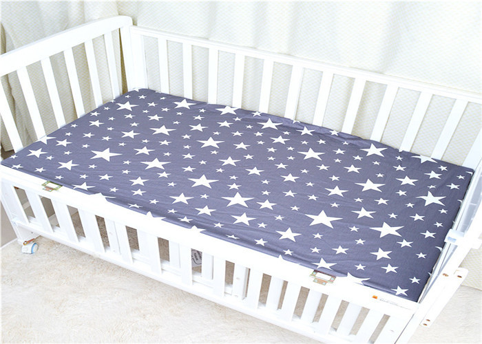 Wholesale Bed Covers Baby Crib Sheets Mattress 100% Cotton Soomth And Soft Knitted from china suppliers