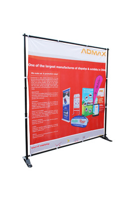 Wholesale Large Format Trade Show Banner Stands , Telescopic Trade Show Retractable Banners from china suppliers