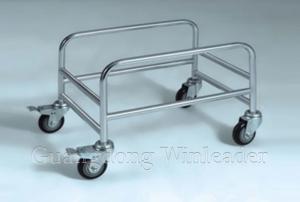 Wholesale Easy Pushing Metal Trolley Drum Logistics Carts from china suppliers